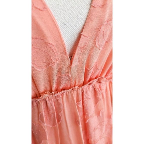 Ulla Johnson Margaux Fil Coupé Silk Chiffon Maxi Dress size 4/AU 8 BNWT - Picture 12 of 16